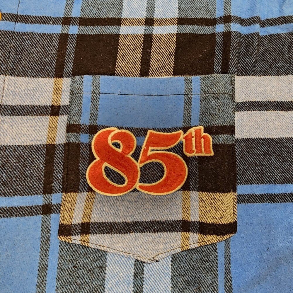 Cakeworthy Disney Fantasia Flannel Sorcerer's Apprentice Blue Unisex 2XL NEW - Picture 5 of 12